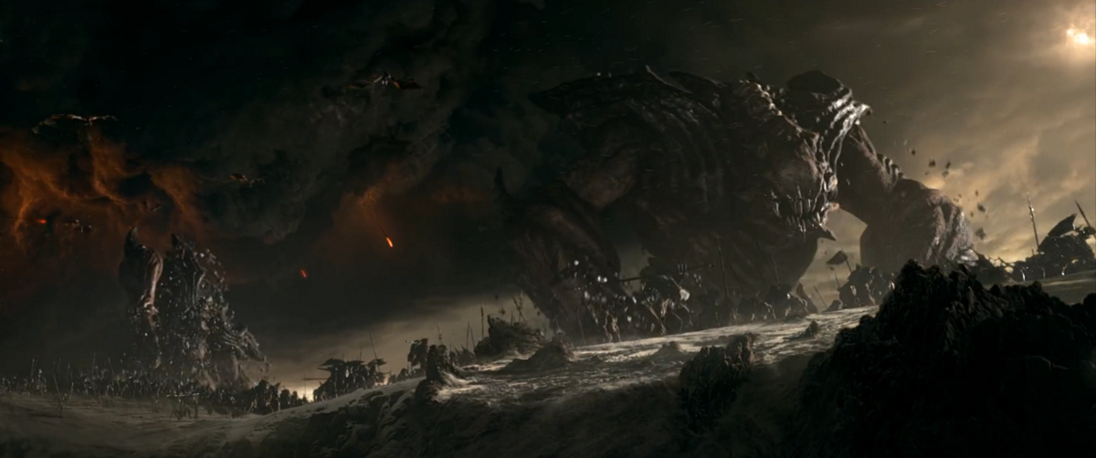 A horde of demons pours across a landscape in 'Diablo 3'