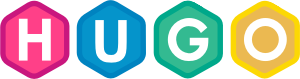 The logo for hugo